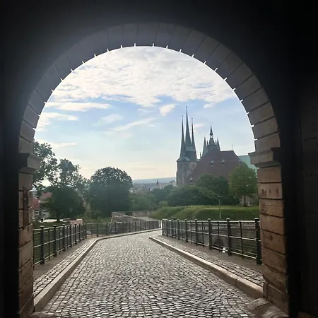 In Der Altstadt Von Erfurt